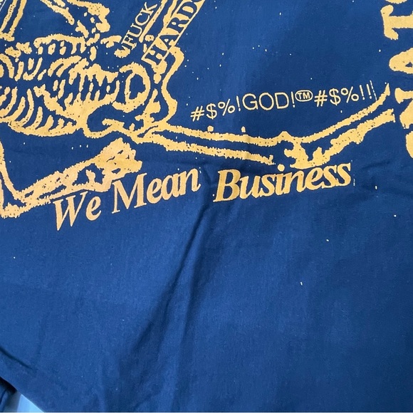 Supreme New Navy Blue & Orange Color XL Size Graphic Bodysnatchers T-Shirt - Picture 8 of 10